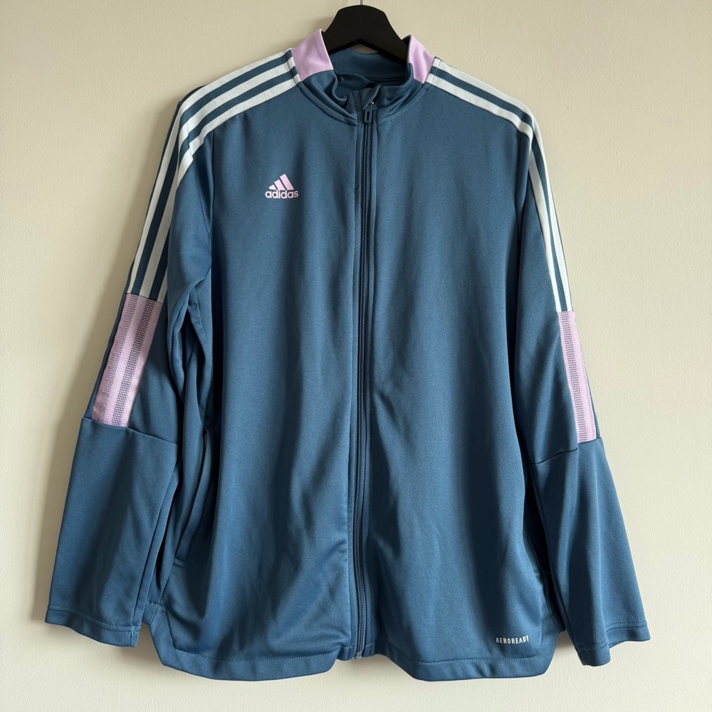 Adidas  Aero Ready Training Full Zip Tiro Soccer Jacket